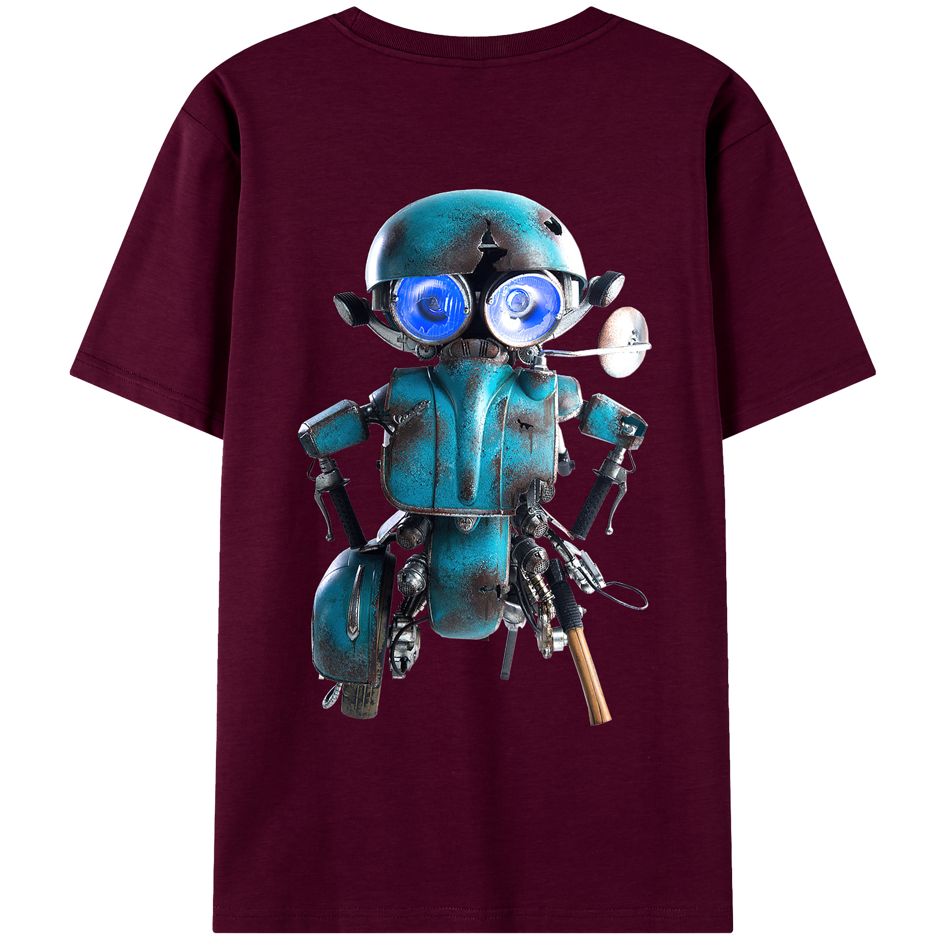 （画像用）  レディース半袖Tシャツ(バックプリント)